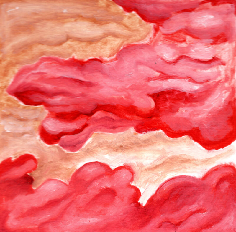 Pink Storm Clouds