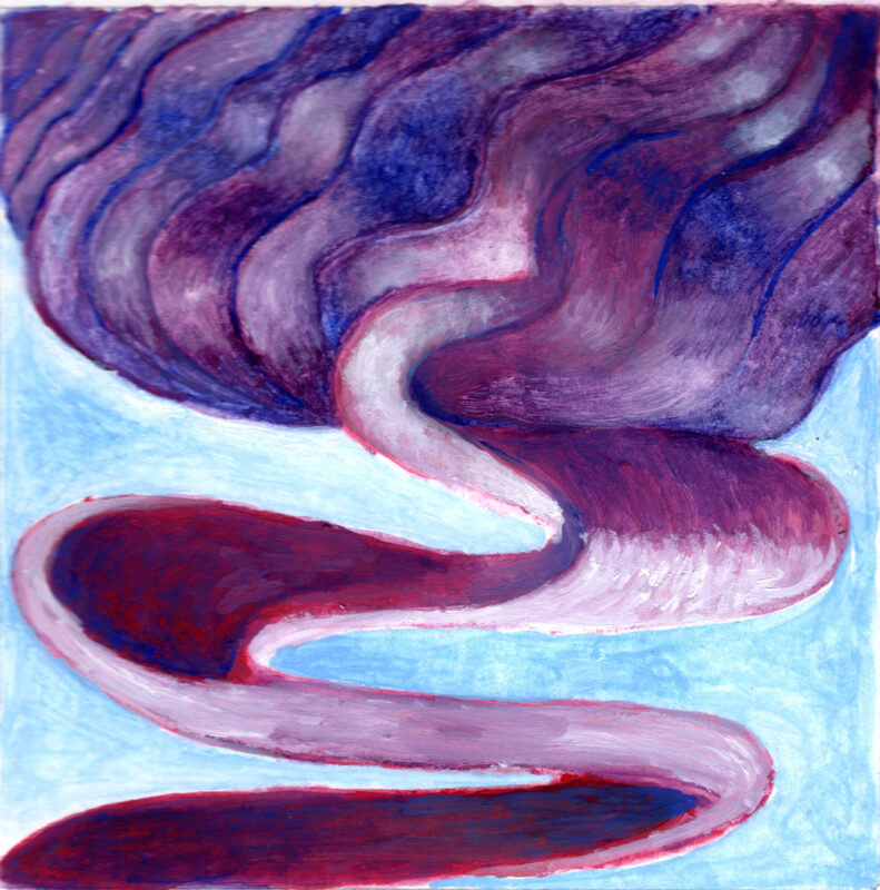Purple Waterspout