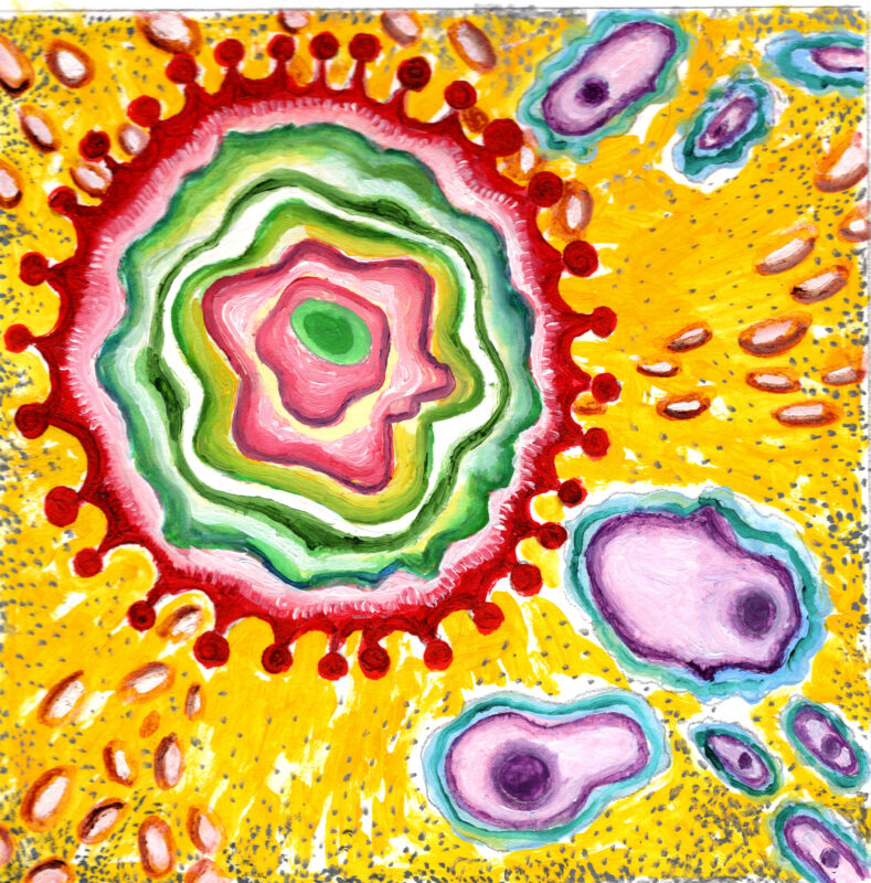 Immune Cells Preparing Attack