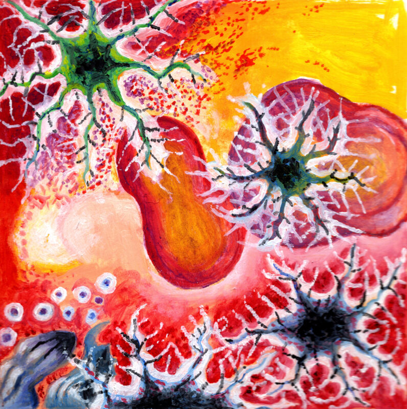 Neuron Dance Among Friends