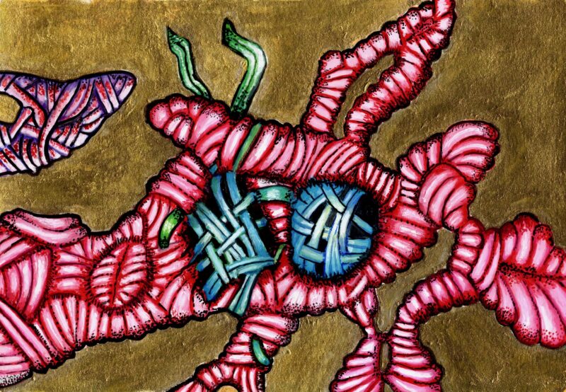 Red Object 2 (right side of diptych)